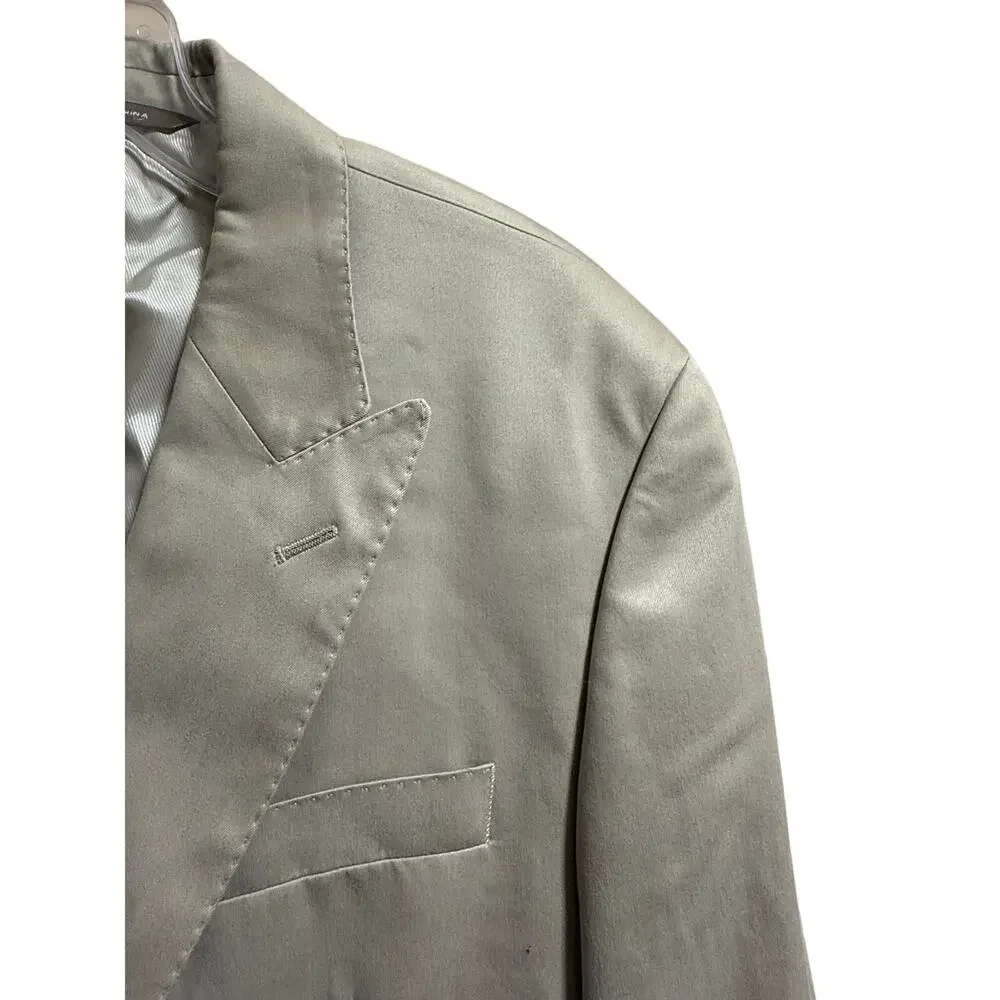 Merona Premium Relaxed Fit 100% Fine Cotton Twill Suit Jacket - Size 42R - NWT
